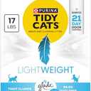 Purina Tidy Cats LightWeight With Glade Clear Springs Multi-Cat, Clumping, Low Dust, Scented Cat litter - 17 lb. Box