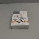 HomeSpot Noise Reduction Wireless Neckband Headphones with Qualcomm aptX HD, 27dB NRR, CVC Noise Cancelling Mic & Controls and 20H Playtime for Work Safety OSHA Compliant - Blue Wire Orange Earbuds