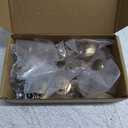 10 Pack Brushed Brass Cabinet Knobs Drawer Knob Kitchen Hardware - Single Hole Brushed Gold Cabinet Knobs Kitchen Cabinet Pulls for Closet Wardrobe Dresser Cupboard