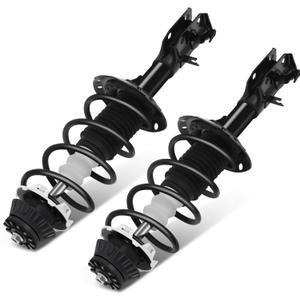 SCITOO 2PCS Front Strut Coil Spring Assembly 2009-2013 for Honda for Fit | Complete Shock Struts Assembly 2009 2010 2011 2012 2013 for Honda for Fit Replace for 1333440L 1333440R