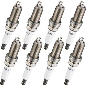BDFHYK Iridium Spark Plugs LZFR5CI-11 Compatible with Jeep Grand Cherokee Commander,Compatible with Dodge Durango Charger Challenger Dakota 2500 3500 1500 Classic, 300 Aspen 4.7L 5.7L 92145 Set of 8
