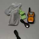 Wishouse Walkie Talkies Rechargeable for Kids Adults Long Range,Xmas Birthday Gift for Boys Girls 3 4 5 6 7 8 9 10 Year Old,Hiking Gear Camping Games Toys with Flashlight,VOX,Easy to Use 3 Pack (Green Blue Orange)