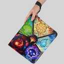 Card Binder for MTG/TCG,9 Pocket Trading Card Binder for YGO/PTCG,Holds 720 Cards,Collector Card Album for Standard Game Cards,Toys Gifts (Colorful)