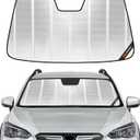 Pigenius Windshield Sunshade for Subaru Crosstrek 2018-2023, Impreza 2017-2023. Without Eyesight Driver Assist, Custom Front Window Shade - BLAZBLOCK