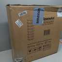 SpaceAid 7 Tier Rotating Shoe Rack Tower, Spinning Shoe Display Lazy Susan, Revolving 360 Shoe Rack Storage Round Carousel, Vertical Handbag Rotate Shoes Closet Organization (7-Tier White)