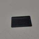 Ultra-Slim Bluetooth Keyboard Portable Mini Wireless Keyboard Rechargeable for Apple iPad iPhone Samsung Tablet Phone Smartphone iPadOS iOS Android (10 inch Black)