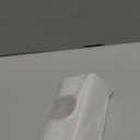 Universal Hair Dryer Holder, Blow Dryer Hanger Wall Mount for Hair Dryer Hook with Plug&Cord Organizer Self Adhesive for Cabinet Bathroom(1 Pack White)