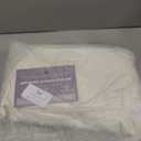 LOFE Organic Buckwheat Pillow for Sleeping with Organic Cotton Pillowcase - 14''x20'' Adjustable Pillow, Breathable for Cool Sleep, Cervical Support for Back and Side Sleepers(Tartary Buckwheat Hulls) (Off White(pure))