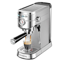 CASABREWS CM5418 Espresso Machine 20 Bar, Compact Espresso Maker with Steam Milk Frother, Stainless Steel Coffee Machine with 34oz Removable Water Tank for Cappuccino, Gift for Women or Men, Silver