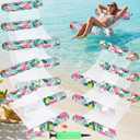 Gemscream Inflatable Pool Floats for Adults with Air Pump 4-in-1 Water Hammock Lounge Rafts Chairs Saddle Vacation Relax Toy for Summer Swimming Luau Party Beach, 31.5 x 50"