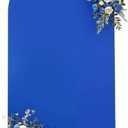 Royal Blue Arch Backdrop Cover for Wedding, 6FT Royal Blue Arch Cover Stretchy Backdrops, Double-Sided Arch Stand Covers for Wedding Ceremony, Baby Shower, Birthday Party Decoration