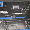 9.5 Gallon Ultra Quiet Air Compressor, MAX 115PSI, 70dB, 110V/60Hz