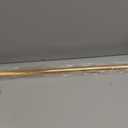 36 inch Ceiling Fan Downrod, 3-foot Gold Ceiling Fan Extension Rod, 1-inch OD, ceiling fan downrods for Various Fans (Gold, Not Threaded)
