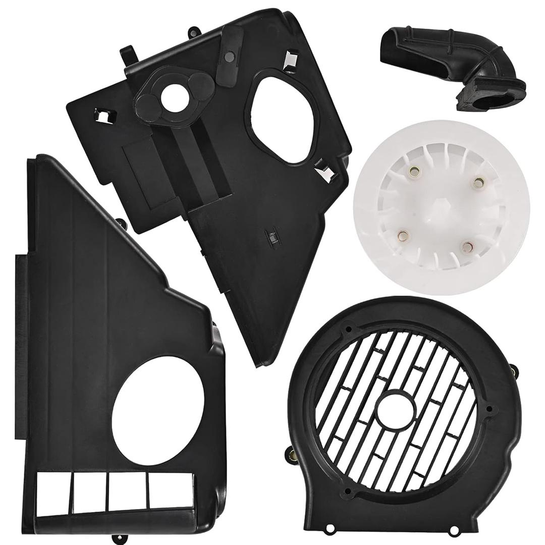 Trkimal Air Director Assy, Cooling Fan Cover Assembly Replacement for GY6 125cc 150cc ATV Quad 4 Wheeler Go Kart Moped Scooter (GY6-125/150)