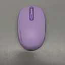 TECKNET Wireless Mouse, 2.4G Quiet Computer Mouse with USB Receiver, 4 Buttons Portable Cordless Mice for Chromebook, Laptop, PC, Mac, 800/1200/1600 DPI - Purple