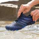 Hiking Barefoot Shoes for Women Men Breathable & Non-Slip Athletic Barefoot Wide Toe Water Shoes Lightweight Perfect for Walking,Running,and Swimming Size 8 Women/ 6 Men