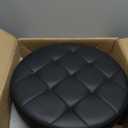 Low Height Roller Stool with Universal Caster, Modern Round Seat for Home Office, Garage, Shop (Model 1)
