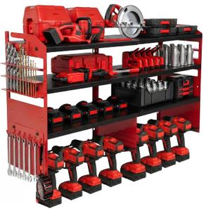 Large Power Tool Organizer Wall Mount