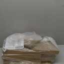 FUKUMARU Cat Scratcher, 18.9 Inch L Shape Cat Scratch Pad, Vertical Cat Scratcher Wall Mounted, Cat Scratching Cardboard with Ball Toy for Indoor Cats