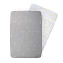 100% Organic Cotton Bassinet Sheets for Guava Lotus Bassinet, 2 Pack  Breathable Soft Fitted Bassinet Sheets for Baby & Newborn, Unisex (Day and Night)