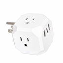 Three Sided Wall Adapter With A & C Ports, 1 ct 
