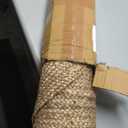 RAJRANG Reversible Oval Jute Rug - 4' x 6' ft - Handmade with Natural Fibers Farmhouse Woven Braided Area Rug for a Cozy and Stylish Touch in Your Living Space