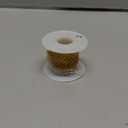 Pandahall 16.4 Feet 18K Gold Plated Brass Rolo Chains 3.5x0.8mm Golde Plated Chains Soldered Belcher Chain with Spool for DIY Jewelry Making Necklace Bracelet