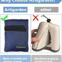 3 x Outdoor Faucet Covers for Cold Winter, Outside Insulated Water Hose Bib Sock Protector, Blue (2 Pack)