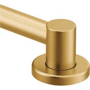 Moen Align Brushed Gold Bathroom Safety 42-Inch Modern Shower Grab Bar for Handicapped or Elderly, YG0424BG