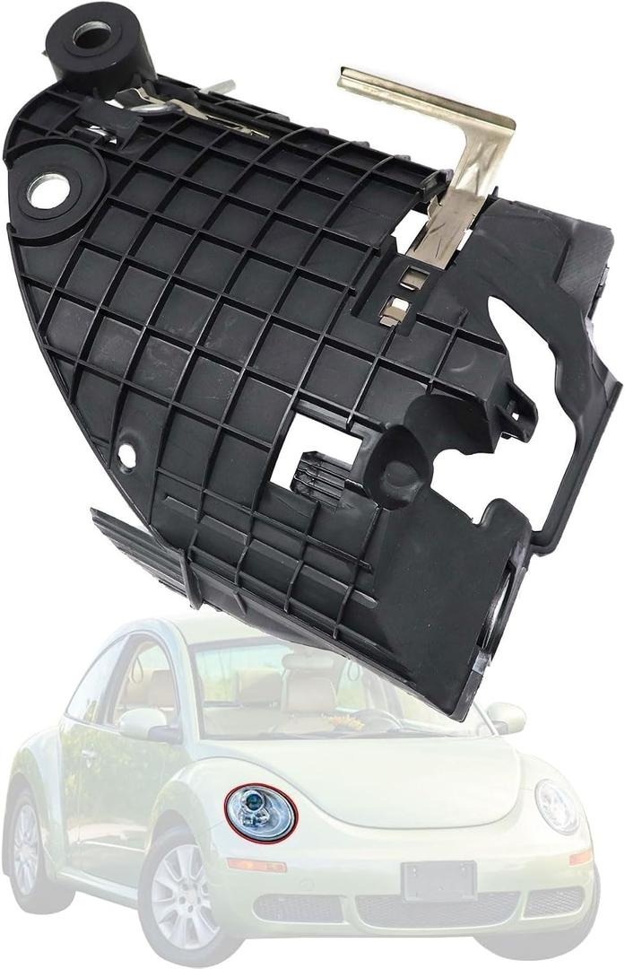 XQSMWF 1C0941054 Headlight Mounting Bracket Passenger Side Fit for Volkswagen Beetle 2006 2007 2008 2009 2010, Replace 1C0-941-054