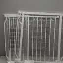 Fairy Baby Extra Wide Baby Gates 53-57.5 inch, Auto Close Child Safety Gates for Stairs Banister Doorways Hallway,Indoor Safety Child Gates for Kids or Pets