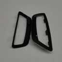 HECASA Fog Light Trim Bezel Black Driver Passenger Side Compatible with 2013-2015 Honda Accord Sedan Replacement for HO1038111 71112T2AA10 (Pair)
