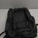 Mancro Diaper Bag Backpack, Multifunctional Dad Diaper Bag with 2 Side Insulated Pockets, Travel Water Resistant Baby Diaper Backpack for Men Women with Stroller Straps, Black (Large)