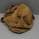 KL928 PU Leather Vintage Backpack  Large Casual Daypack Outdoor Travel Rucksack Hiking Backpacks for Men Women