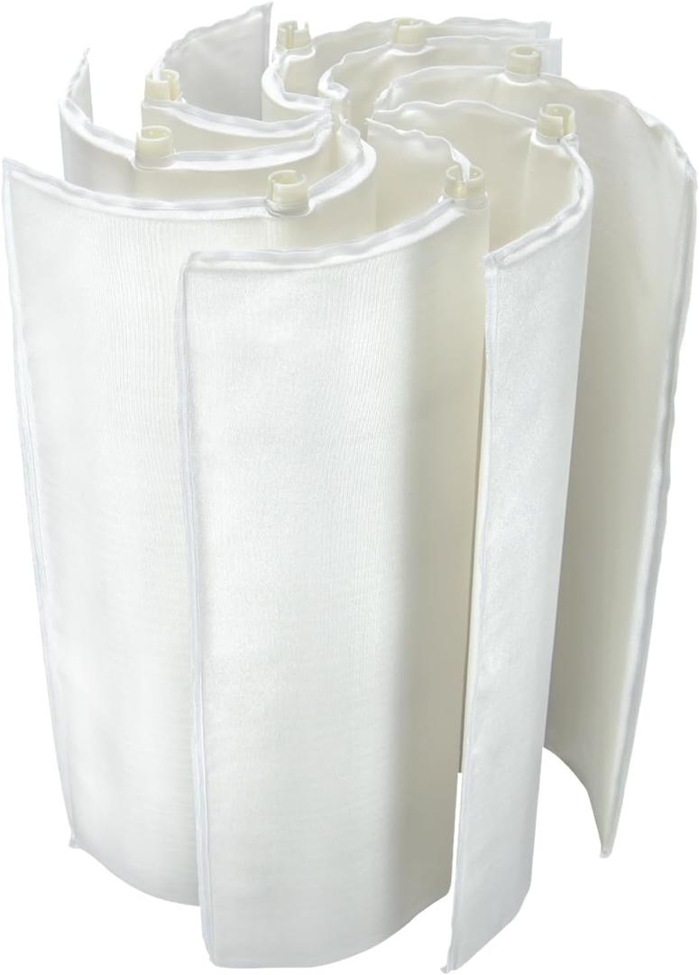 ZOTEE 60 Sq Ft DE Filter Grids for Pool, 8-Piece Set (7 Full + 1 Partial) Replacement for Hayward DEX6000DA, Unicel FS-2005, Filbur FC-9550, Jandy DEV60, 100% Polypropylene D.E. Filter Cartridge