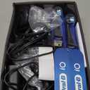 Oral-B Rechargeable Electric Toothbrush, iO9 Genius, 7 Cleaning Modes, Interactive Display, Charging Travel Case, Visible Pressure Sensor, 4 Brush Heads, Black