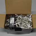 Led Christmas Lights Outdoor Christmas Decorations Hanging Light 400LED 8 Modes 75 Drops, Waterproof Outdoor Indoor Fairy Christmas Lights for Party, Holiday, Wedding, Eaves Decorations (Cool White)