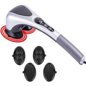 Electric Dual Head Heavy Hammer Massager, Handheld Heated Massage, for Deep Tissue Pain Relief for deep Relaxation and Rejuvenation of Muscles, Back, Shoulders, and Legs Throughout The Body