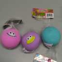 ORB Easy Squeezy Funny Face Squishy Stress Balls 3 Pack - Cute Slow Rising Squishy Monster Face Squishies - Extra Soft Marshmallow Squish -Stress Relief and Funkee Fidget Toys for Kids and Adults