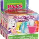 2 x PAAS Glitter Color Cups Egg Decorating Kit - America's Favorite Easter Tradition, Approximately 4x3.5x2.5 inches