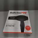 BaBylissPRO Ceramix Xtreme Hair Dryer, 2000Watt Professional Blow Dryer with Concentrator Nozzle, 6 Heat/Speed Settings, For All Hair Types