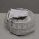 Lxybcce Crystal Ceiling Light Fixture, Modern Chrome Crystal Chandelier, Small Semi Flush Mount Ceiling Lighting, Round Hallway Lighting for Kitchen Entryway Bedroom Bathroom, 1-Light, 8.8 Inch