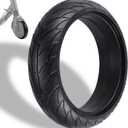 GYL 8 Inch Ninebot ES Front Tire - 8x2.125(159-42) 200x50 Tyre Replacement for Segway Ninebot ES1 ES2 ES3 ES4 E2 E2 Plus ES1L Electric Scooter, 8x2.0 inch Tyre (After installation 8 Inch)