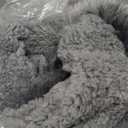 Bedsure GentleSoft Fluffy Sherpa Fleece Faux Fur Blankets Queen Size for Bed, Bedroom Decor Winter Bedding Thick Warm Full Queen Blankets, Fuzzy Plush Soft Heavy Mink Cozy Gifts, Tie Dye Grey, 90x90