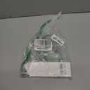 Salt and Pepper Grinder Set of 2, Stainless Steel Push Button Grinder Modern Design Thumb Grinder, for Black Pepper, Sea Salt and Himalayan Salt, Spice and Salt