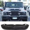 Hood Protector Compatible with INEOS Grenadier 2020-2025 Accessories, Front End Nose Mask, Car Bonnet Mask Hood Bonnet Bra Cover, Hood Bra Stone Guard Protector, Leather (Black)