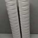 5 Micron 4.5" x 20" String Wound Sediment Water Filter, 2-Pack