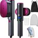 HORTIGRACE Travel Steamer for Clothes, 2-in-1 Steam Iron & Garment Steamer