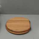 Toilet Seat, Oak Wood, Solid Wood, High Gloss Finish, PIKLiDS (Elongated)