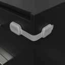 Baby Proofing Child Safety Locks (16 Pack) by Skyla Homes - The Safest, Quickest and Easiest 3M Adhesive Cabinet Latches, No Screws & Magnets, Multi-Purpose for Furniture, Kitchen, Ovens, Toilet Seats (Gray)